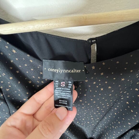 Anthropologie Corey Lynn Calter Cosmos Star Jumpsuit Sz S Womens Pantsuit - Picture 9 of 14